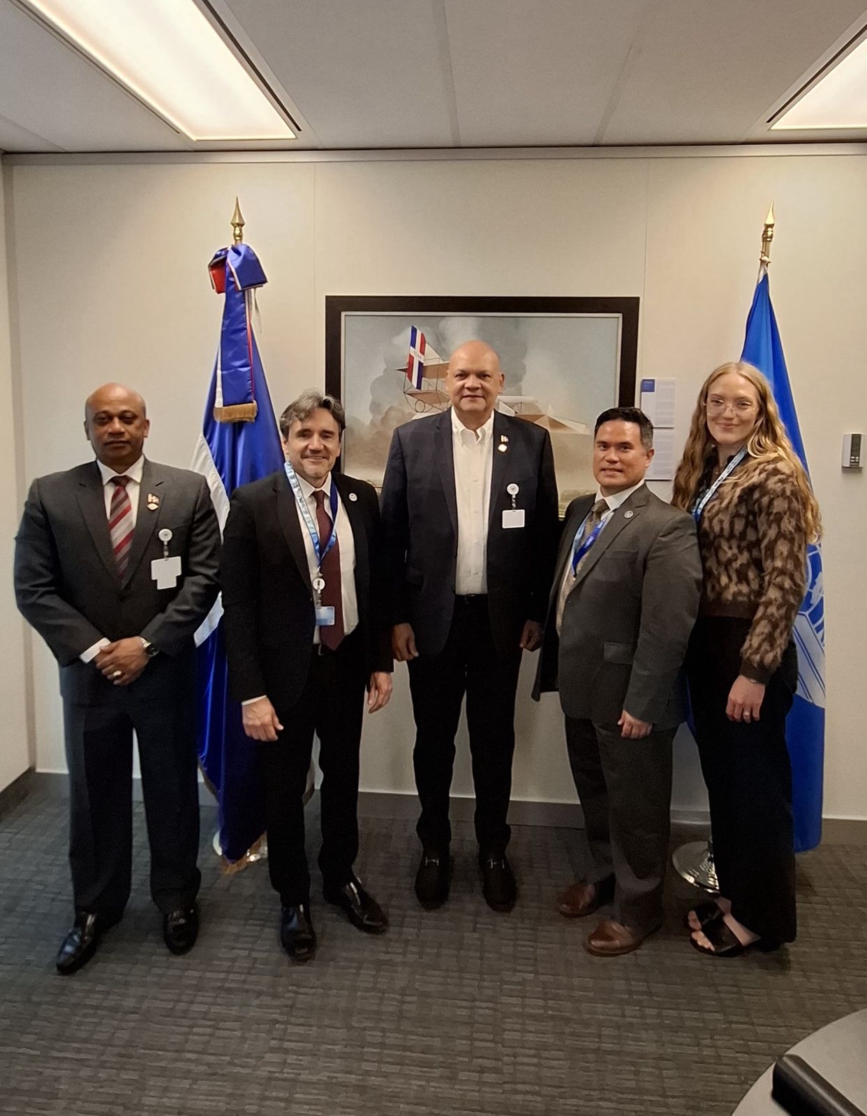 Director del CESAC, Enmanuel Souffront participa en la 42 Asamblea de la OACI, celebrada en Montreal Cànada